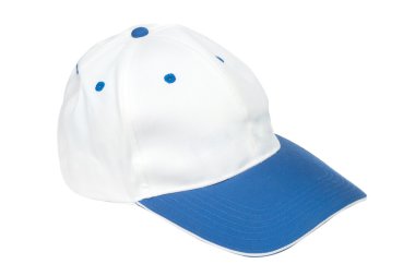 blauwe en witte kleur honkbal caps