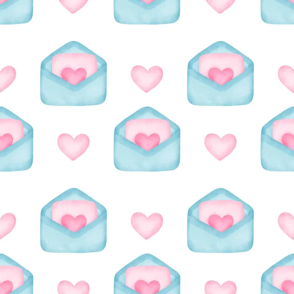 Valentine Day Seamless Pattern — Stock Photo, Image