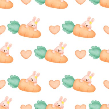 Sevimli Paskalya günü kusursuz desen