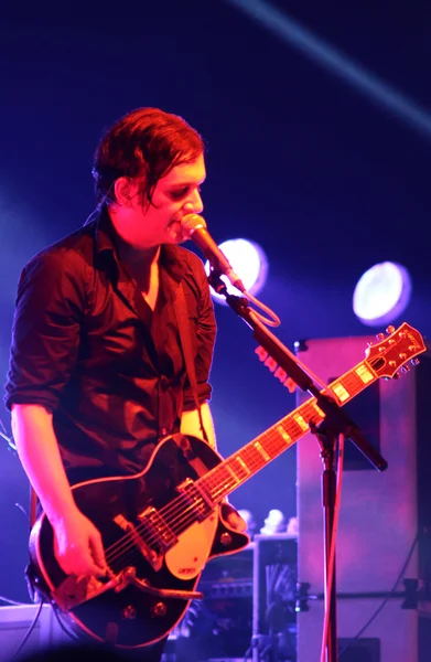 rock grubu placebo konserinde de minsk, Beyaz Rusya 22 Eylül 2012 Cumartesi günü Spor Sarayı
