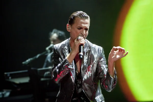 Depeche mode konserinde minsk, belarus minsk Arena üstünde Cuma, 28 Şubat 2014