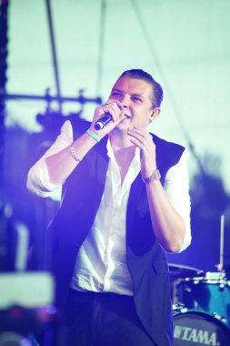 John newman gerçekleştirdiği 'birçok festivalde' 3 Temmuz 2014 milnsk, Beyaz Rusya