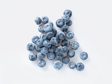 Image of blueberries on white