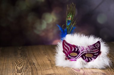 süslü elbise topu, karnaval maskesi, şampanya, yeni yıl kutlama