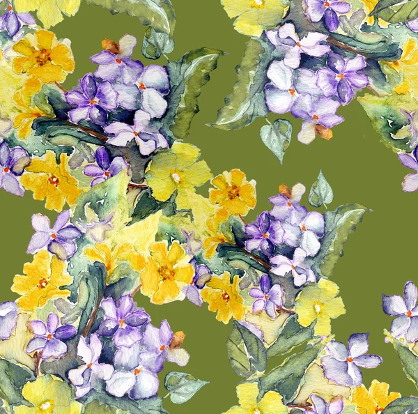 Flower Seamless Pattern — Stock Photo, Image