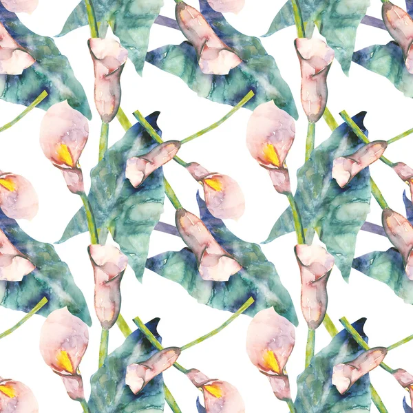 Callas Seamless Pattern — Stock Photo, Image