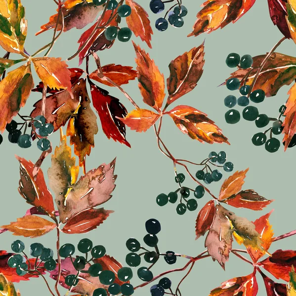 Leaves Seamless Pattern — Stock Photo, Image