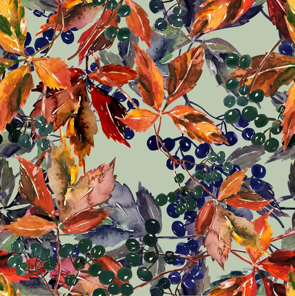 Leaves Seamless Pattern — Stock Photo, Image