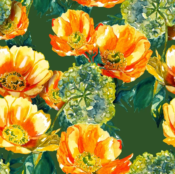 Fiori Seamles Pattern — Foto Stock