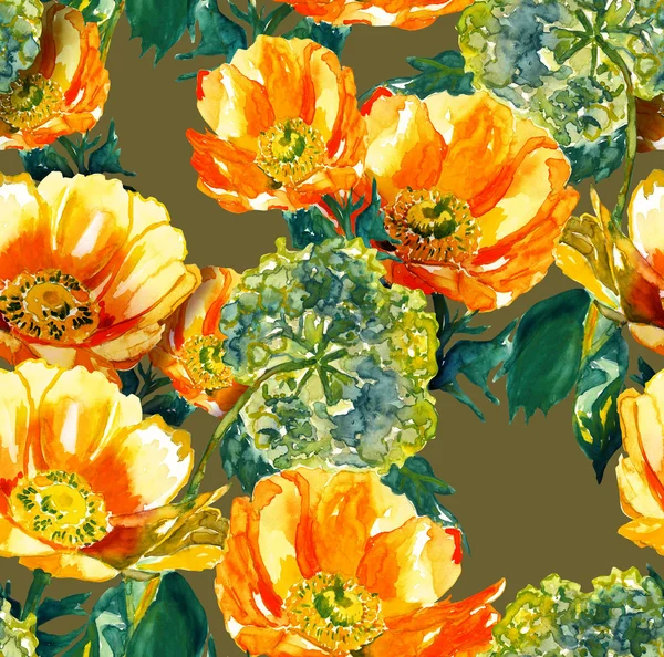 Fiori Seamles Pattern — Foto Stock