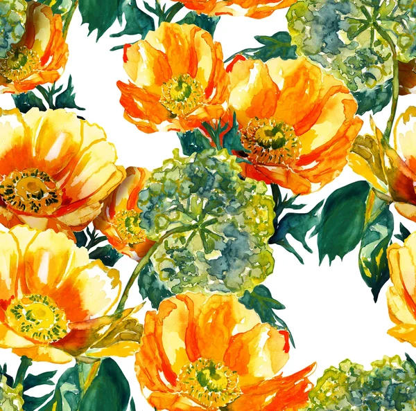 Fiori Seamles Pattern — Foto Stock