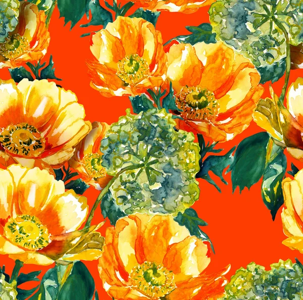 Fiori Seamles Pattern — Foto Stock