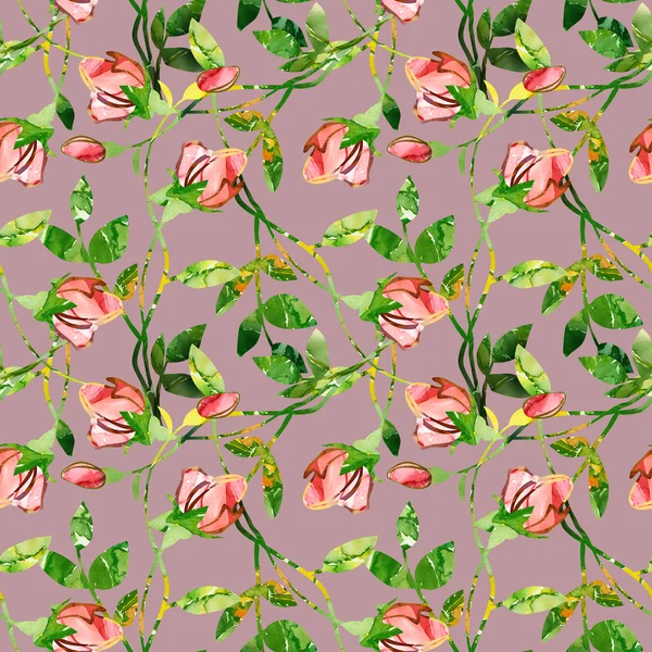 Róże seamles wzór — Zdjęcie stockowe
