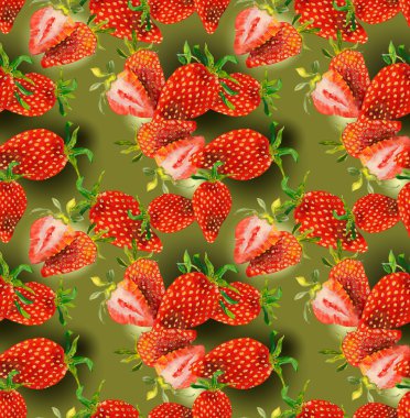 çilek seamless modeli