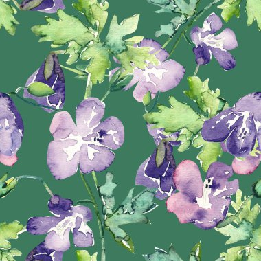 cranesbill seamless modeli