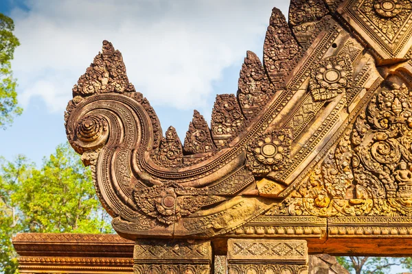 Banteay Srei castle — Stock Photo, Image