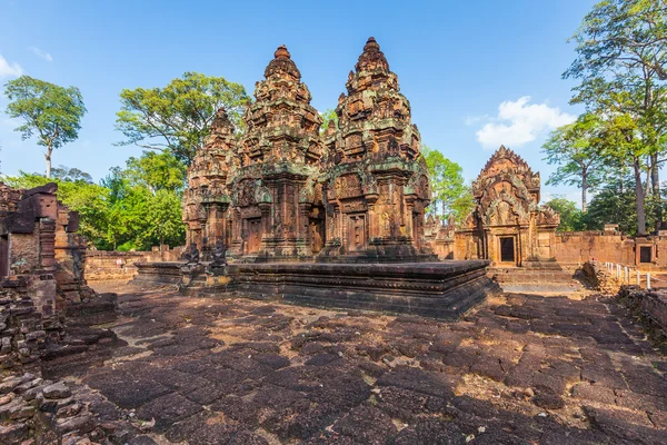 Banteay Srei castle — Stock Photo, Image