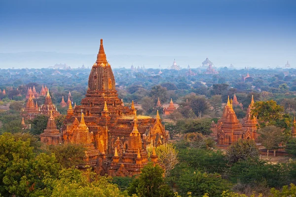 Świątynie w Bagan, Myanmar — Zdjęcie stockowe