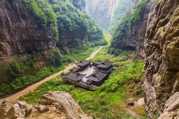 Parque Nacional de Wulong, Chongqing, China — Foto de Stock