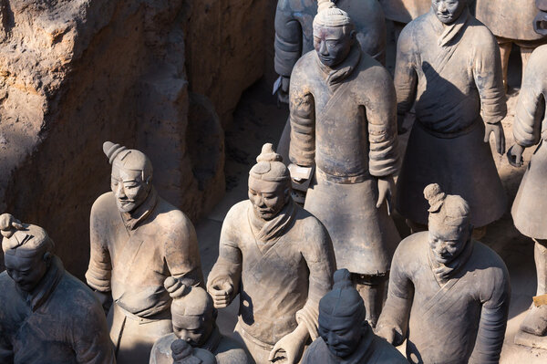 The Terracotta Army or the "Terra Cotta Warriors and Horses"