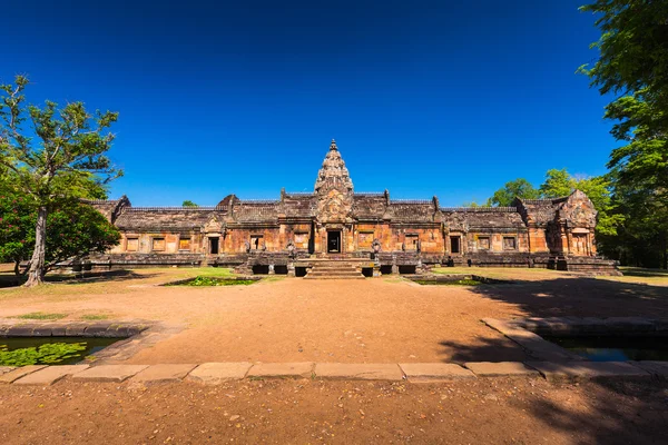 Castillo de piedra de arena, phanomrung en la provincia de Buriram — Foto de Stock