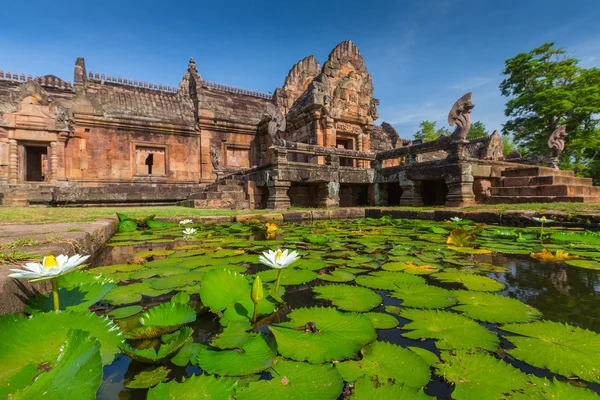 Castillo de piedra de arena, phanomrung en la provincia de Buriram — Foto de Stock