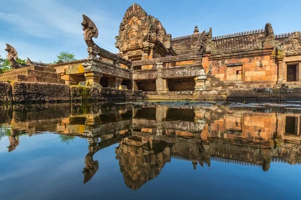 Castillo de piedra de arena, phanomrung en la provincia de Buriram — Foto de Stock