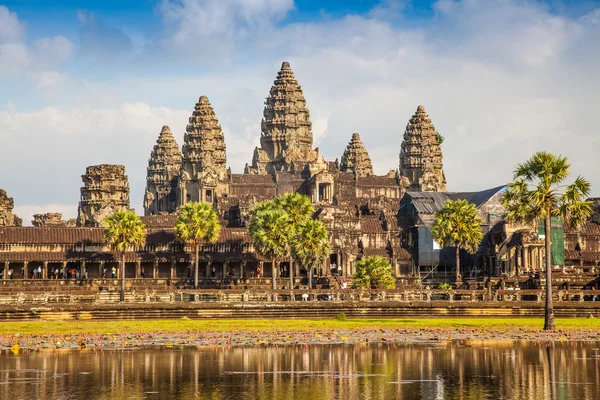 Angkor wat chrám, siem sklizeň, Kambodža. — Stock fotografie