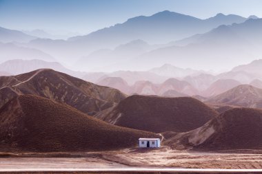 danxia ılık zhangye, Çin'in gansu içinde renkli Dağı
