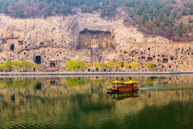 Longmen mağarasını, luoyang, Çin