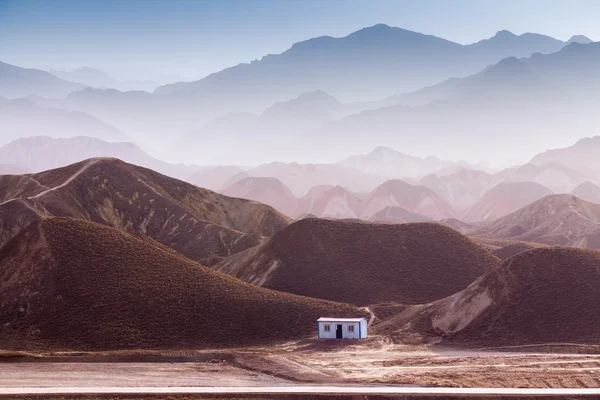 Colorful mountain in Danxia landform in Zhangye, Gansu of China — Stock Photo, Image