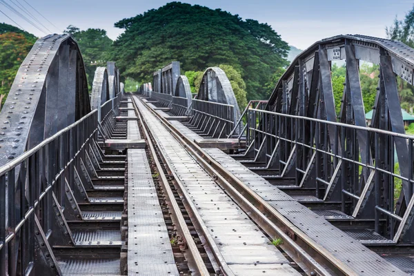 River Kawai Bridge, Kanchanaburi — Stock Photo, Image