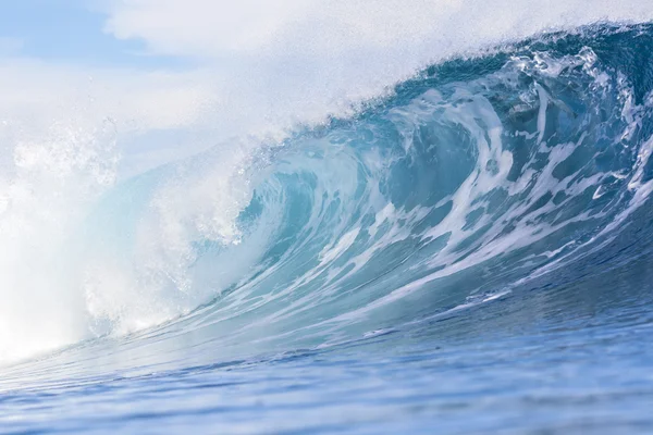 Textur der blauen Welle — Stockfoto