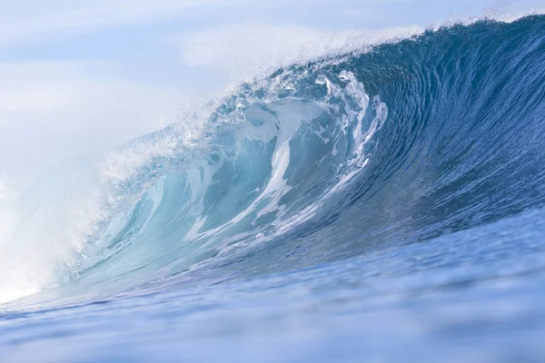 Textura onda azul — Fotografia de Stock