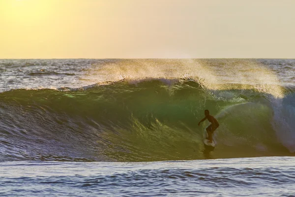 Surfer pada Gelombang — Stok Foto