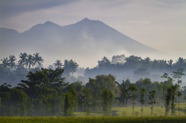 lombok Adası'rinjani yanardağ