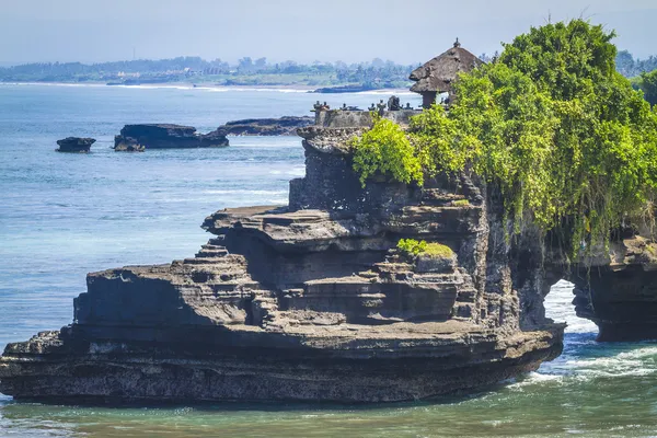 Świątyni Tanah lot morza — Zdjęcie stockowe