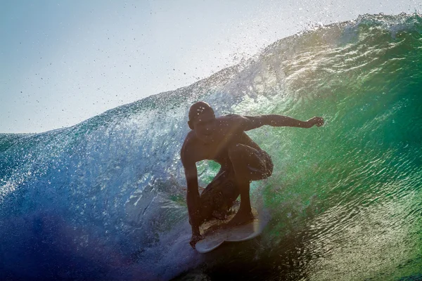 Surf un'onda . — Foto Stock