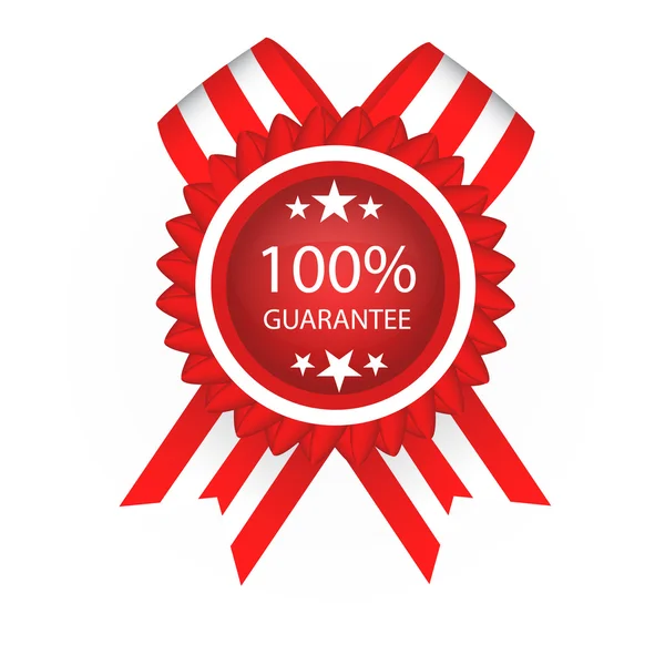 Badge of guarantee — Stock Vector