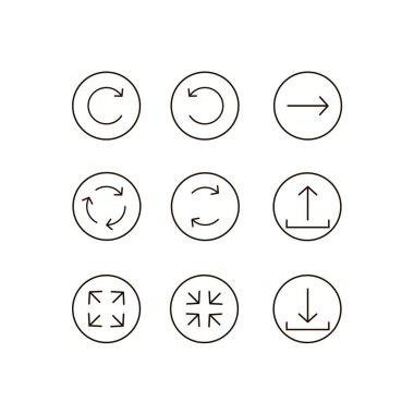 Ok Simgesi Ayarlandı. Doğrusal biçim.