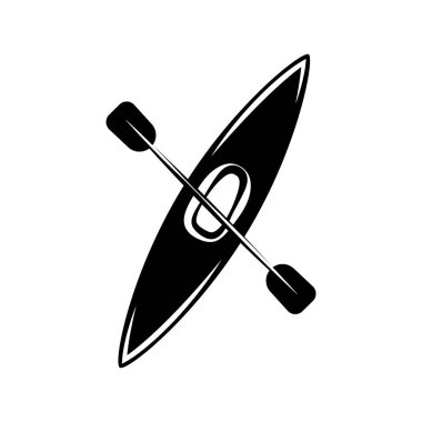 Kano logosu. Vektör çizimi. Tek Renkli.