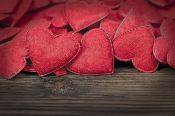 Red hearts — Stock Photo, Image