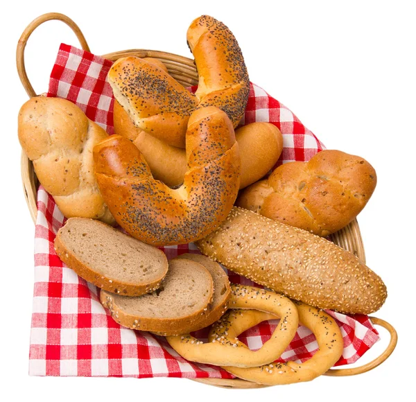 Pão e pães — Fotografia de Stock