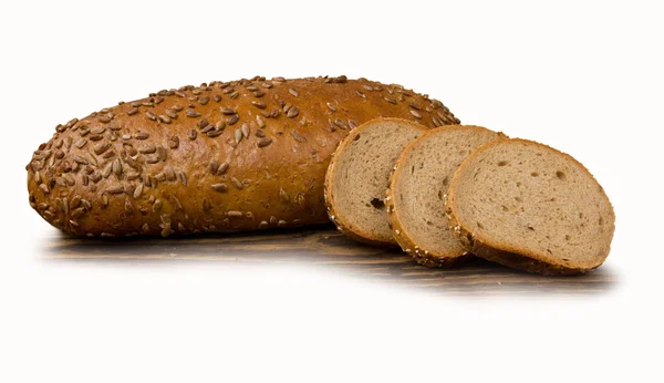Ekmek izole — Stok fotoğraf