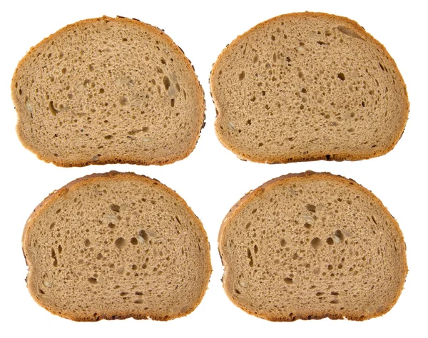 Bröd isolerade — Stockfoto