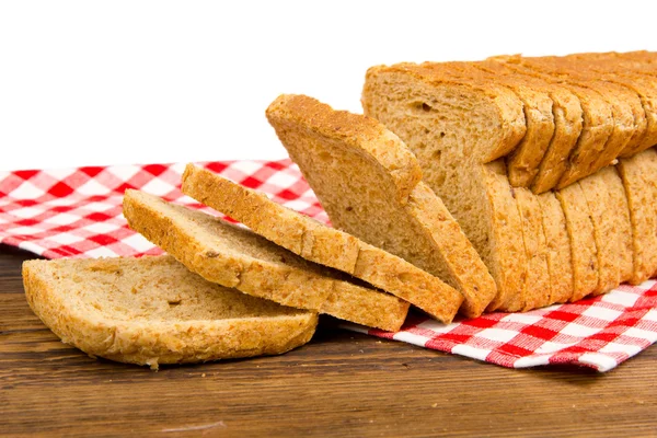 Brot isoliert — Stockfoto