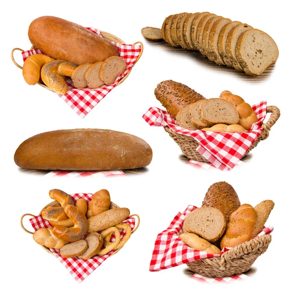 Brot und Brötchen — Stockfoto