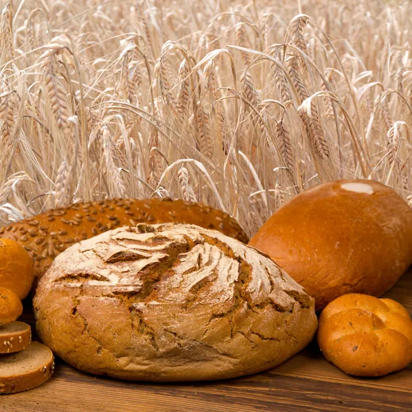 Bread and buns — Stock Photo, Image