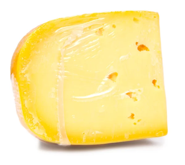 Formaggio isolato — Foto Stock