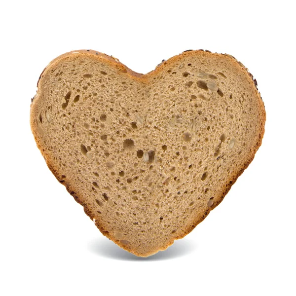 Brood hart — Stockfoto